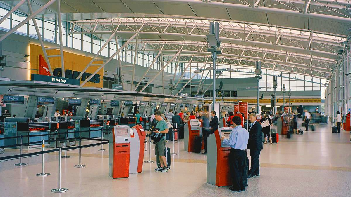 QANTAS Airport check in