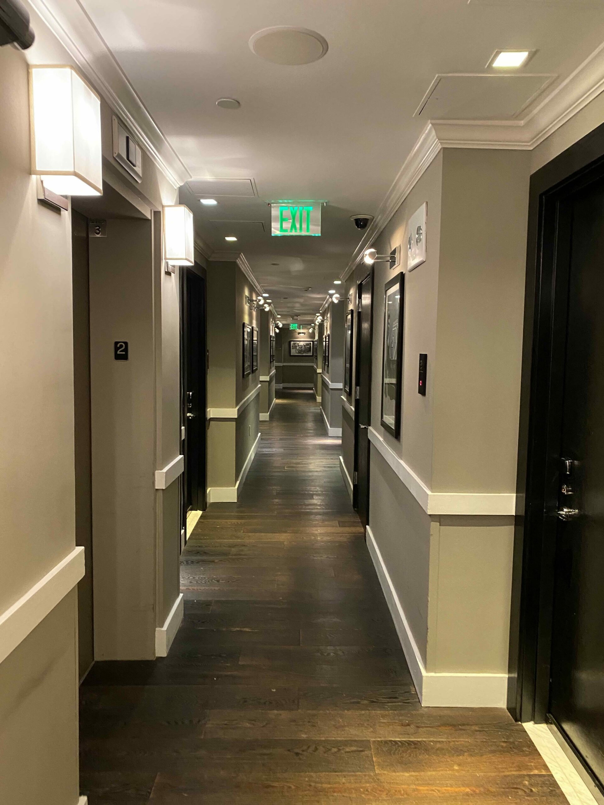 The Gale Hotel Room Hallways
