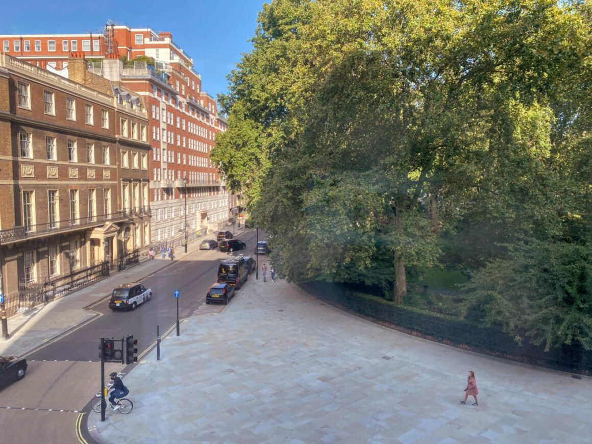 Outside Hyatt Regency London - The Churchill hotel