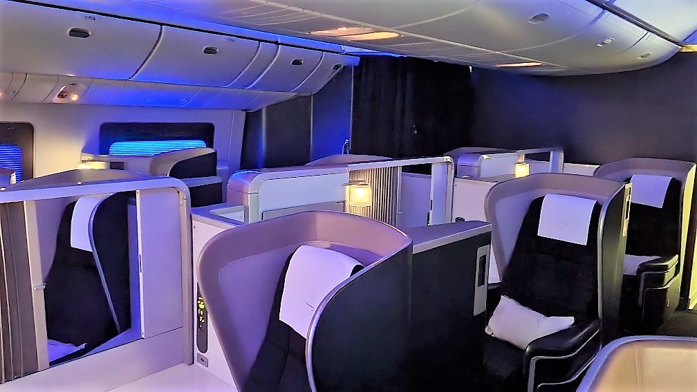 British Airways First class Seat