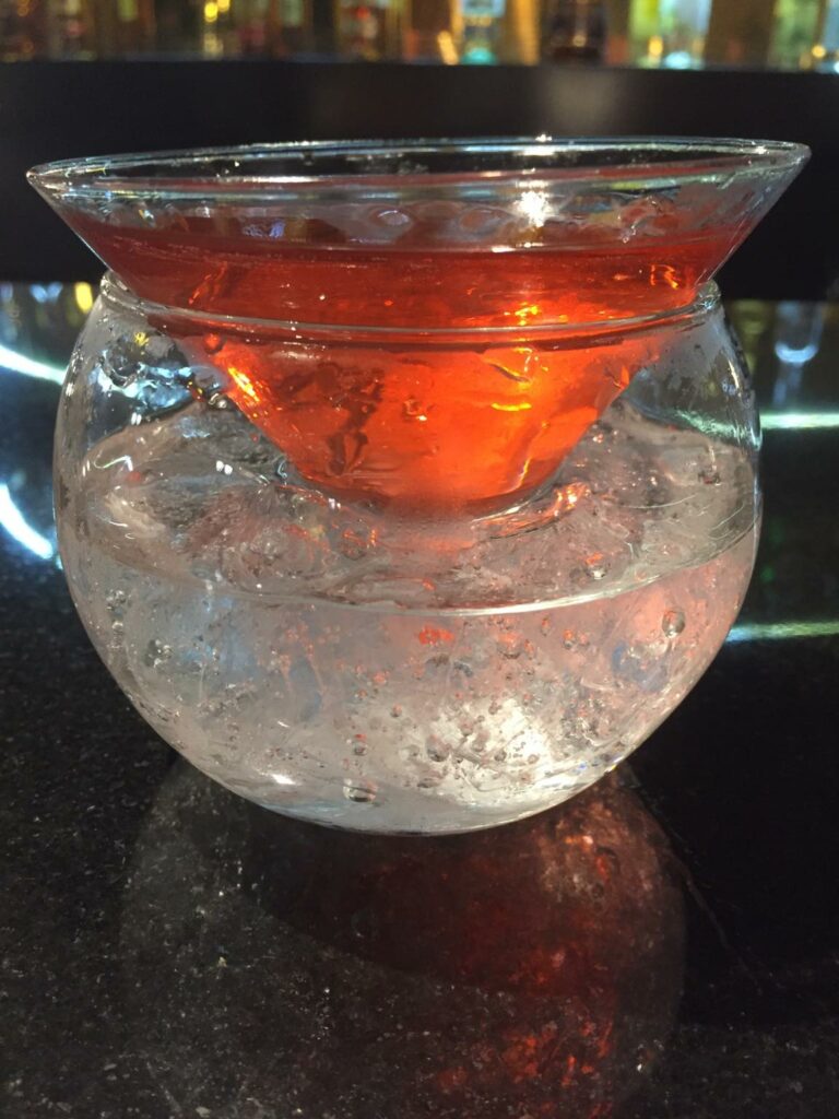 Cooling Glasses at Excellence Oyster Bay hotel