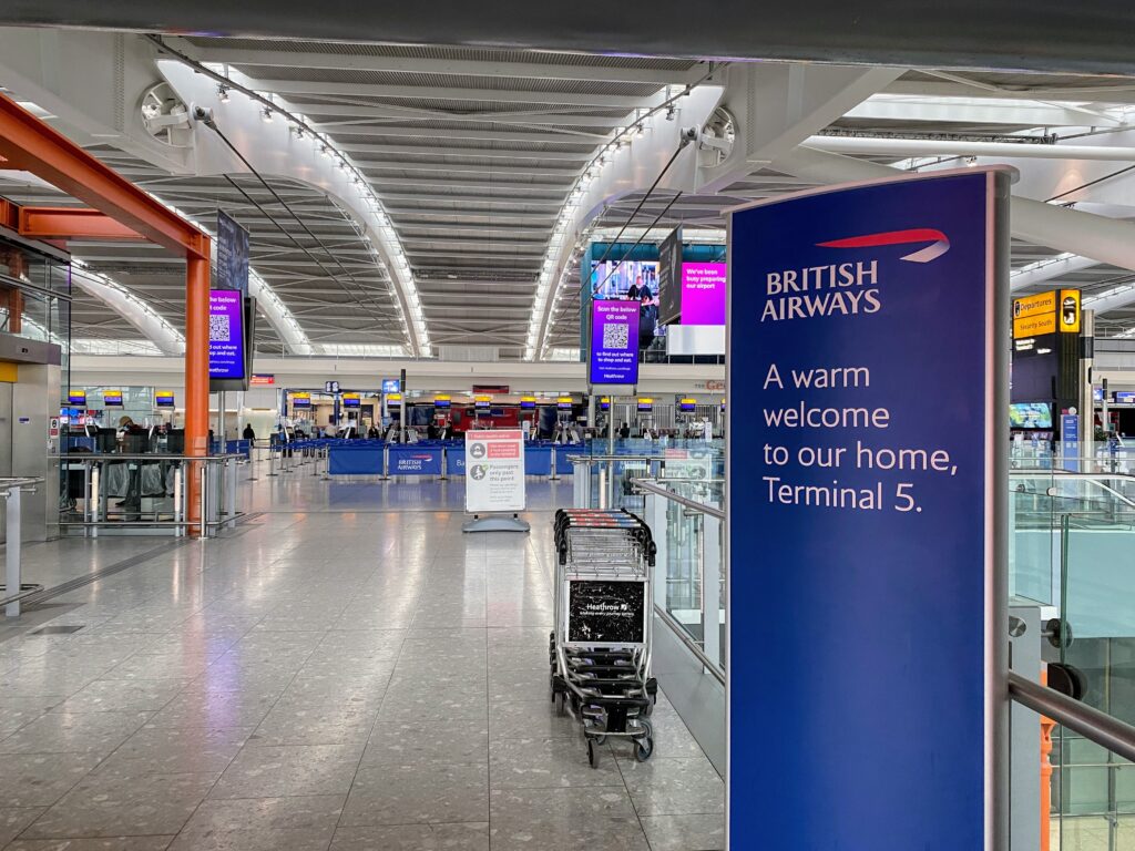 british airways travel shop jersey