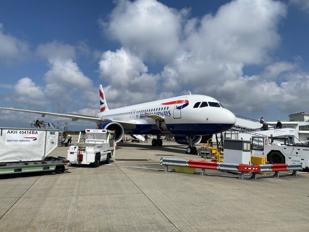 british airways travel shop jersey