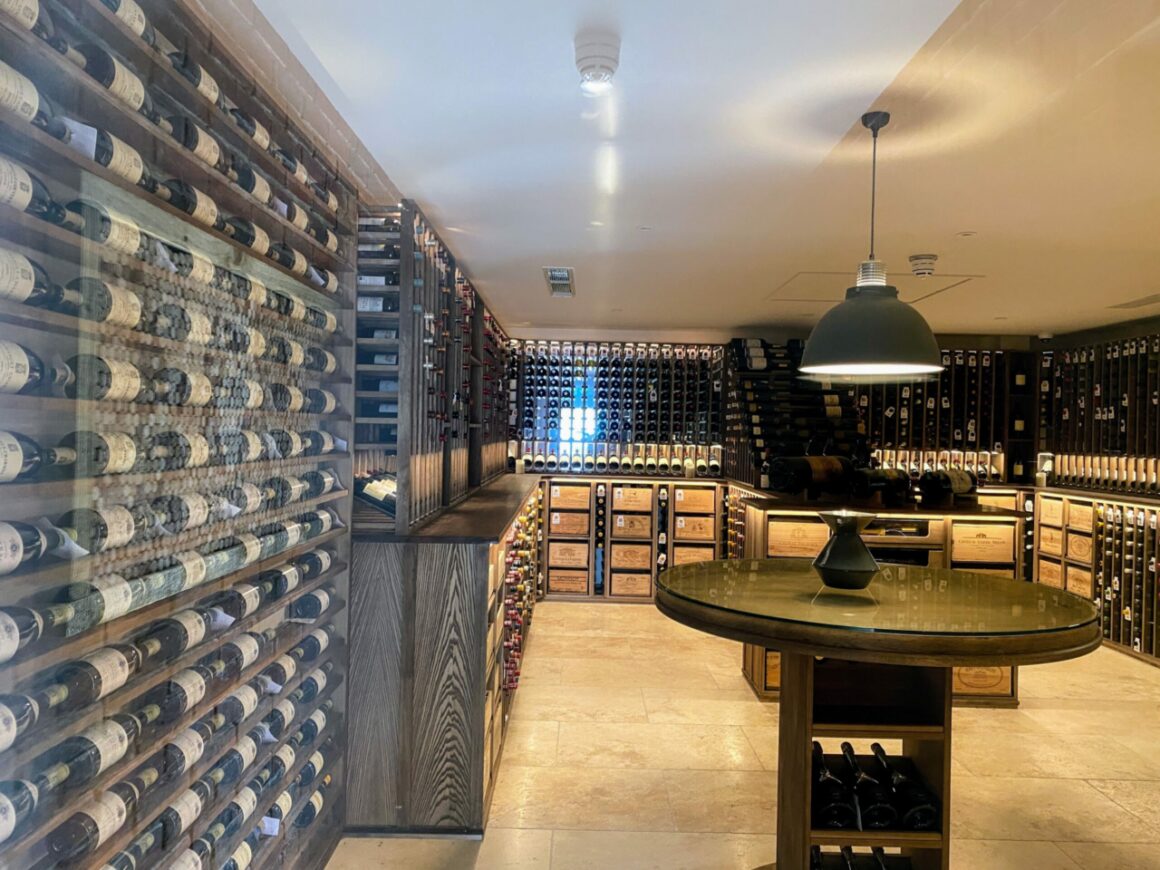 Longueville Manor Wine Cellar