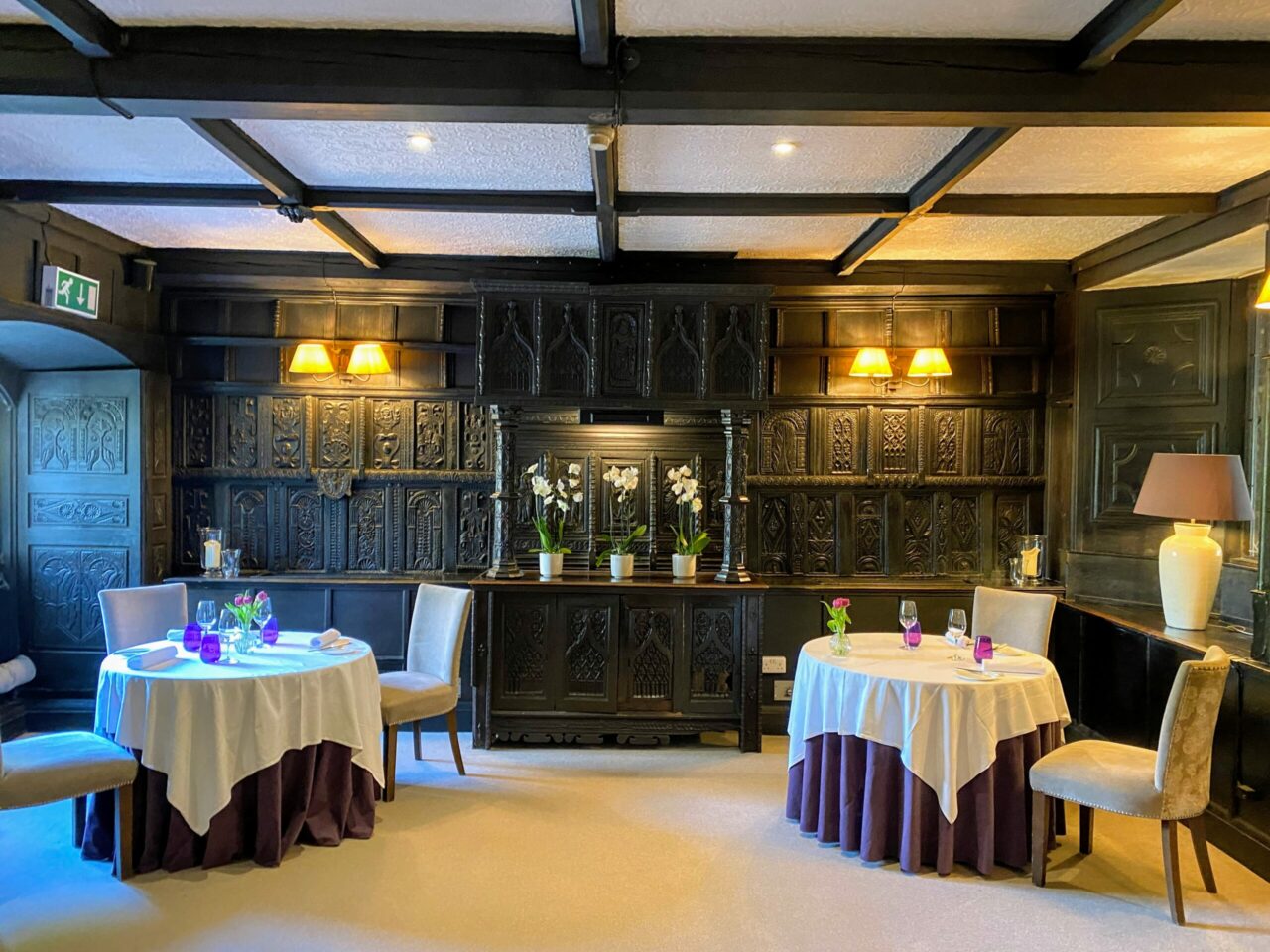 Inside Longueville Manor