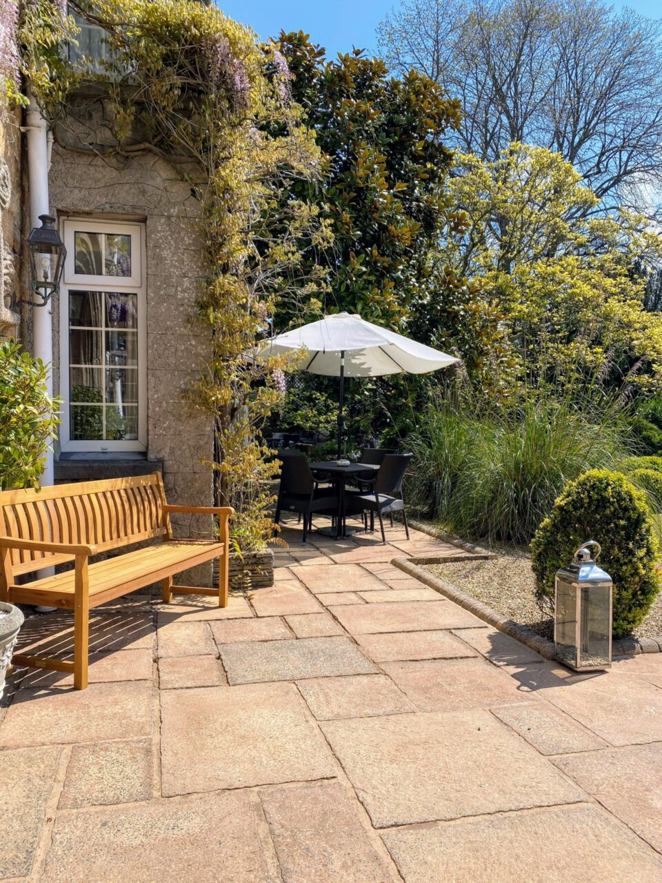 Longueville Manor Outdoor Areas