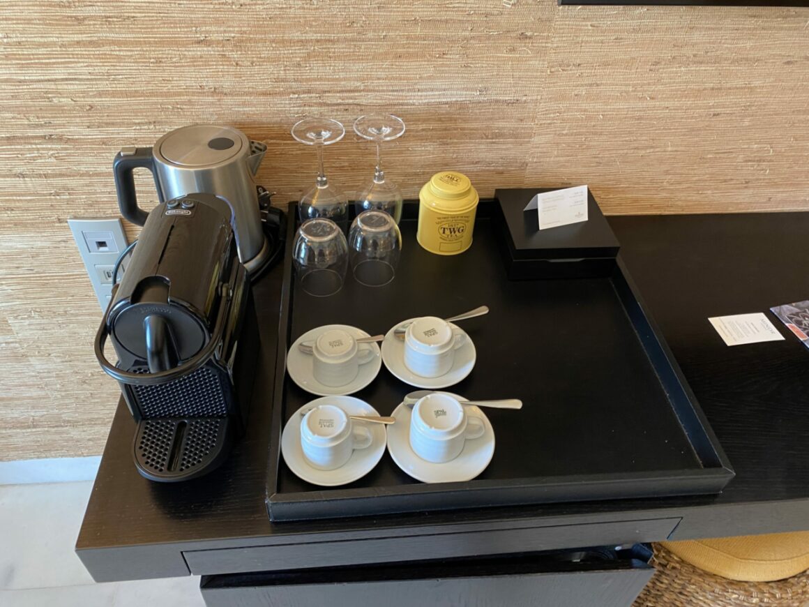 Anantara hotel Vilamoura Nespresso