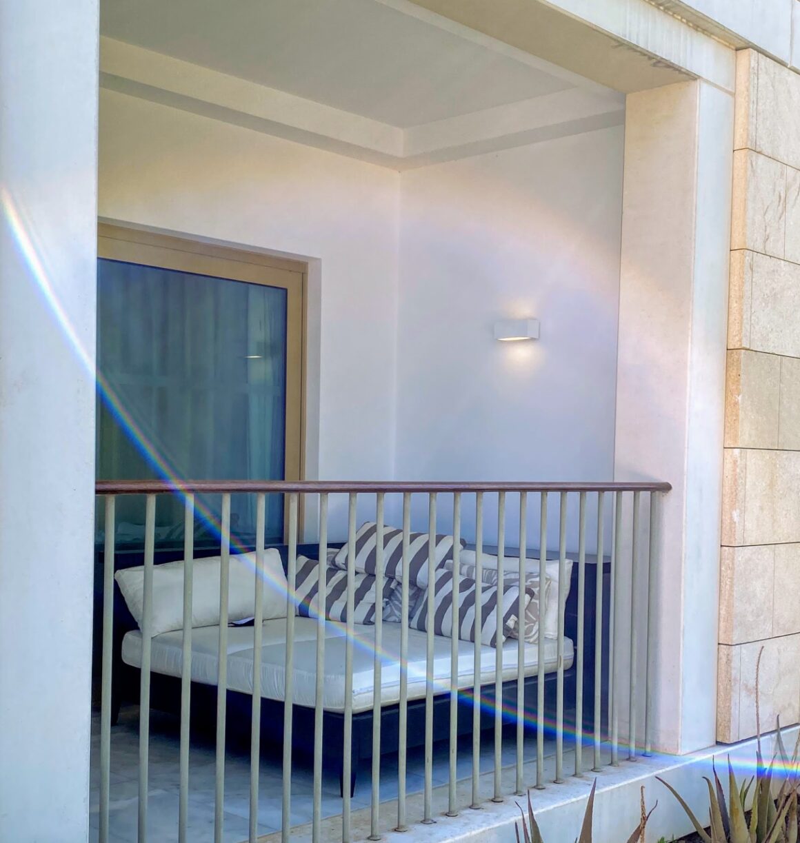 Balcony at Anantara hotel Vilamoura