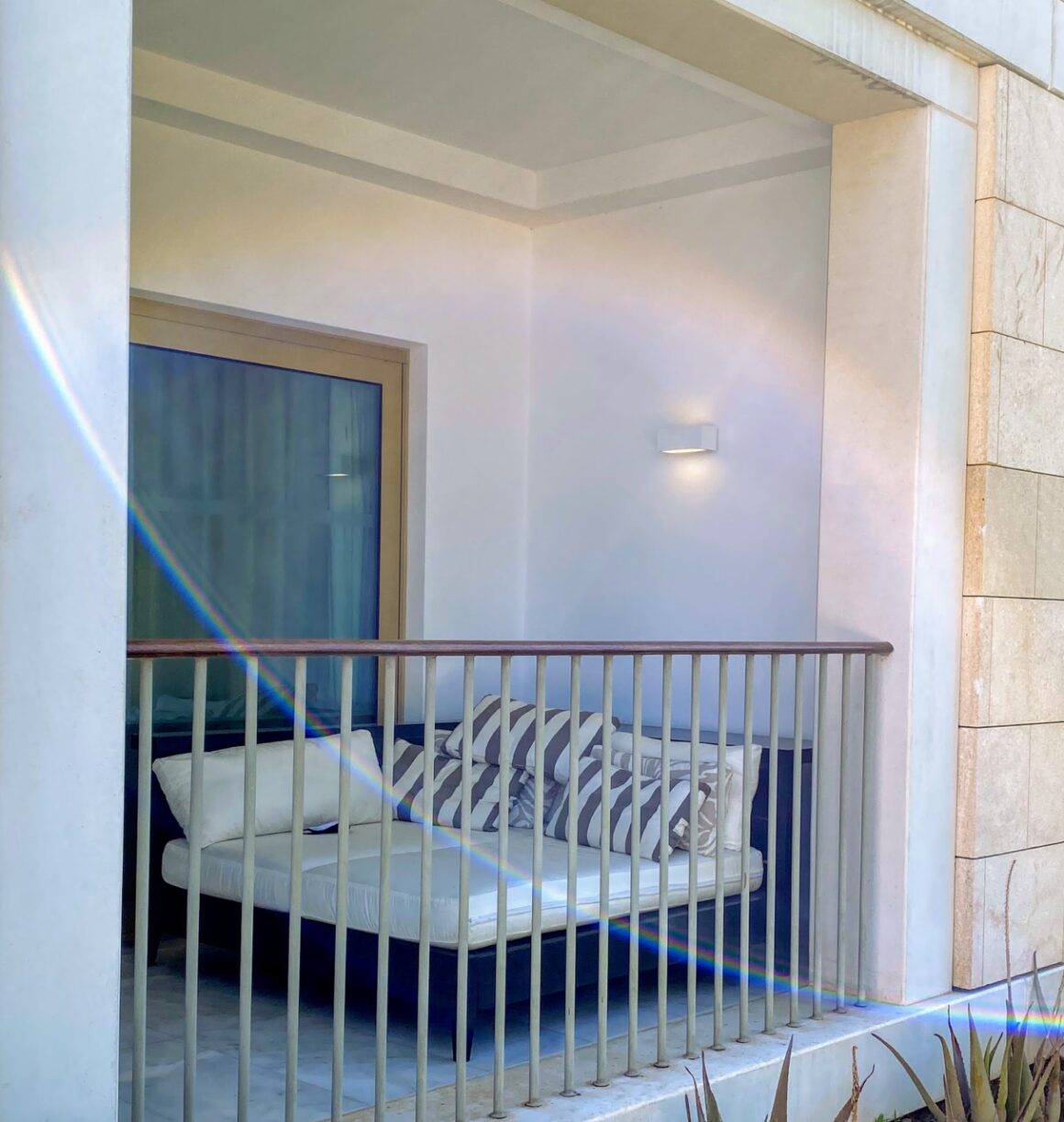 Balcony at Anantara hotel Vilamoura 