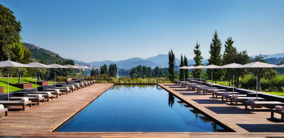 Best luxury green list destinations - Six Senses Duoro Pool 
