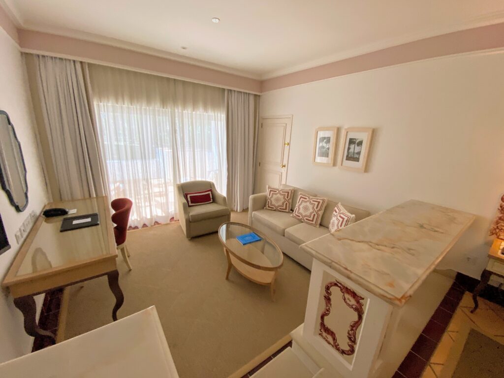 The Pines Grand Deluxe living area