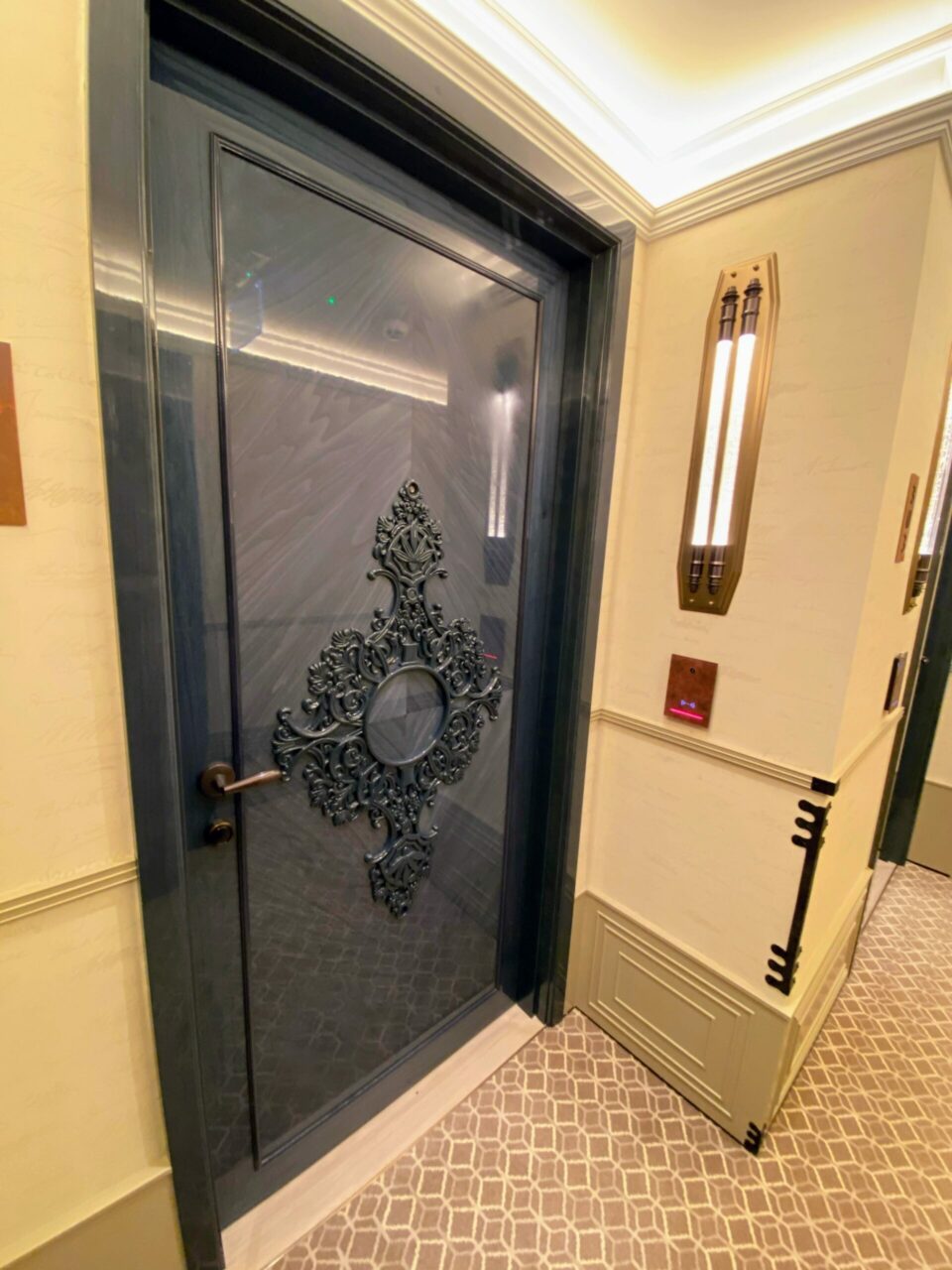 The door at Great Scotland Yard Hotel London 