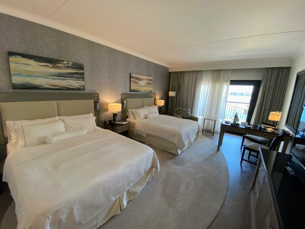 The Westin Dragonara Resort hotel bedroom 