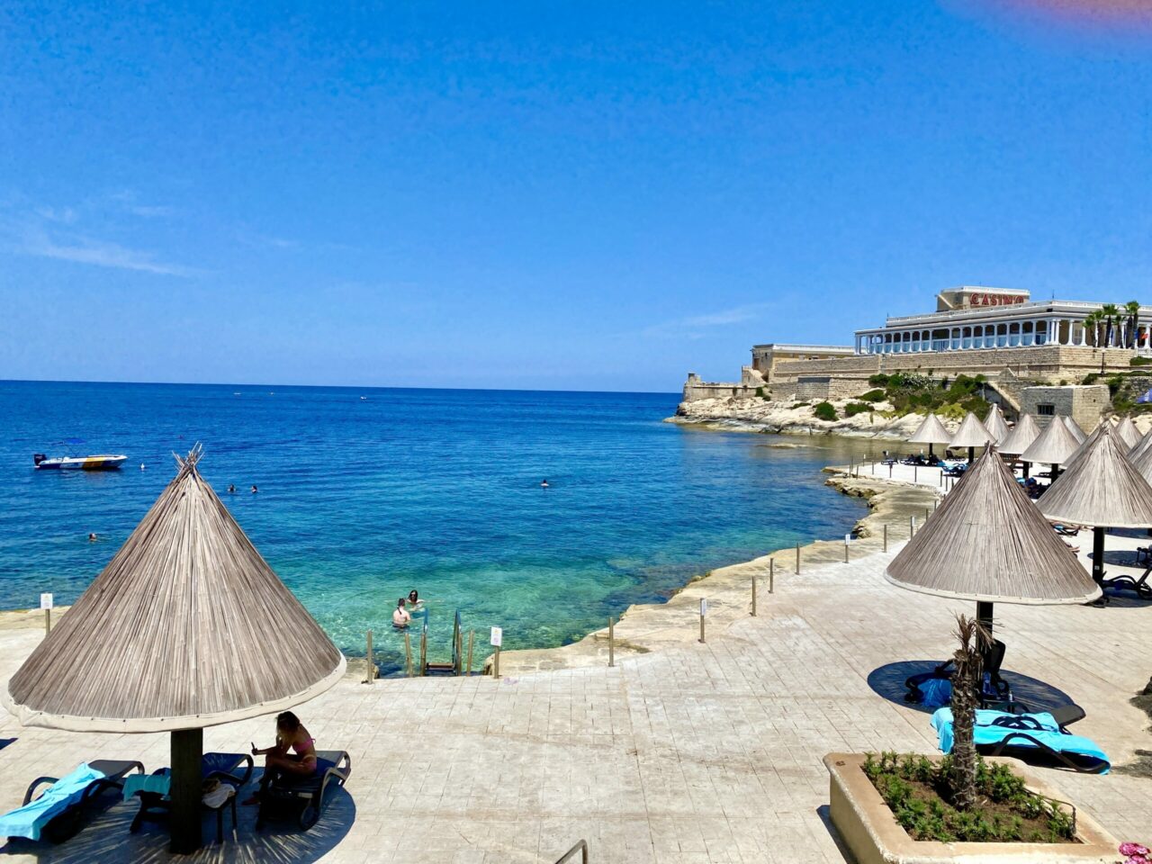 Beach and sea access