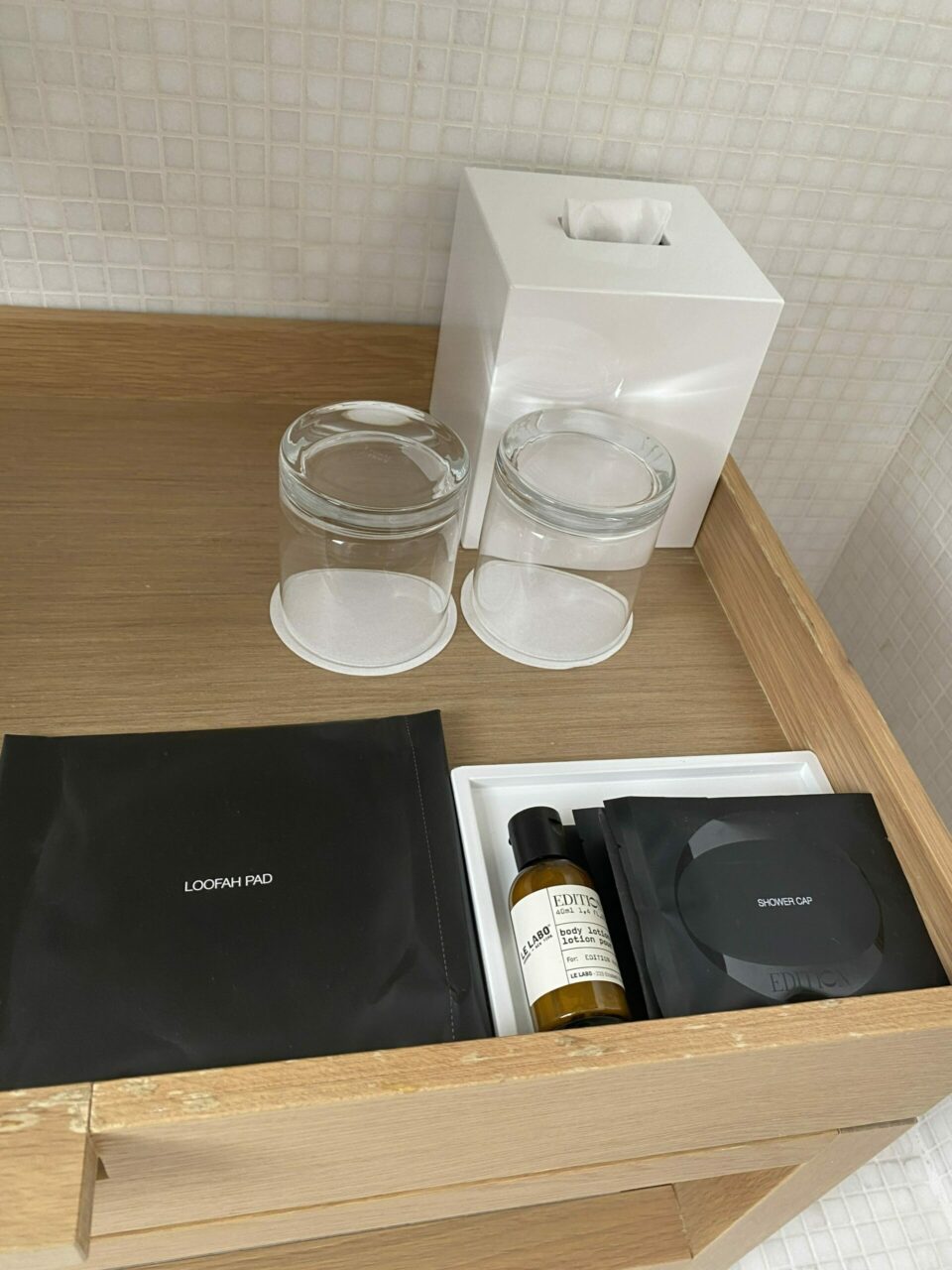 The London EDITION hotel amenities