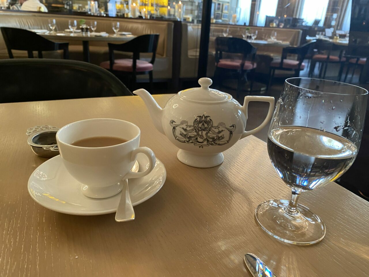 Breakfast at Berners Tavern Coffee 