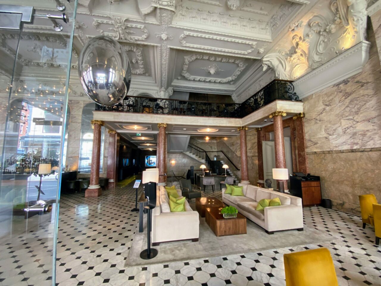 The London EDITION hotel inside 