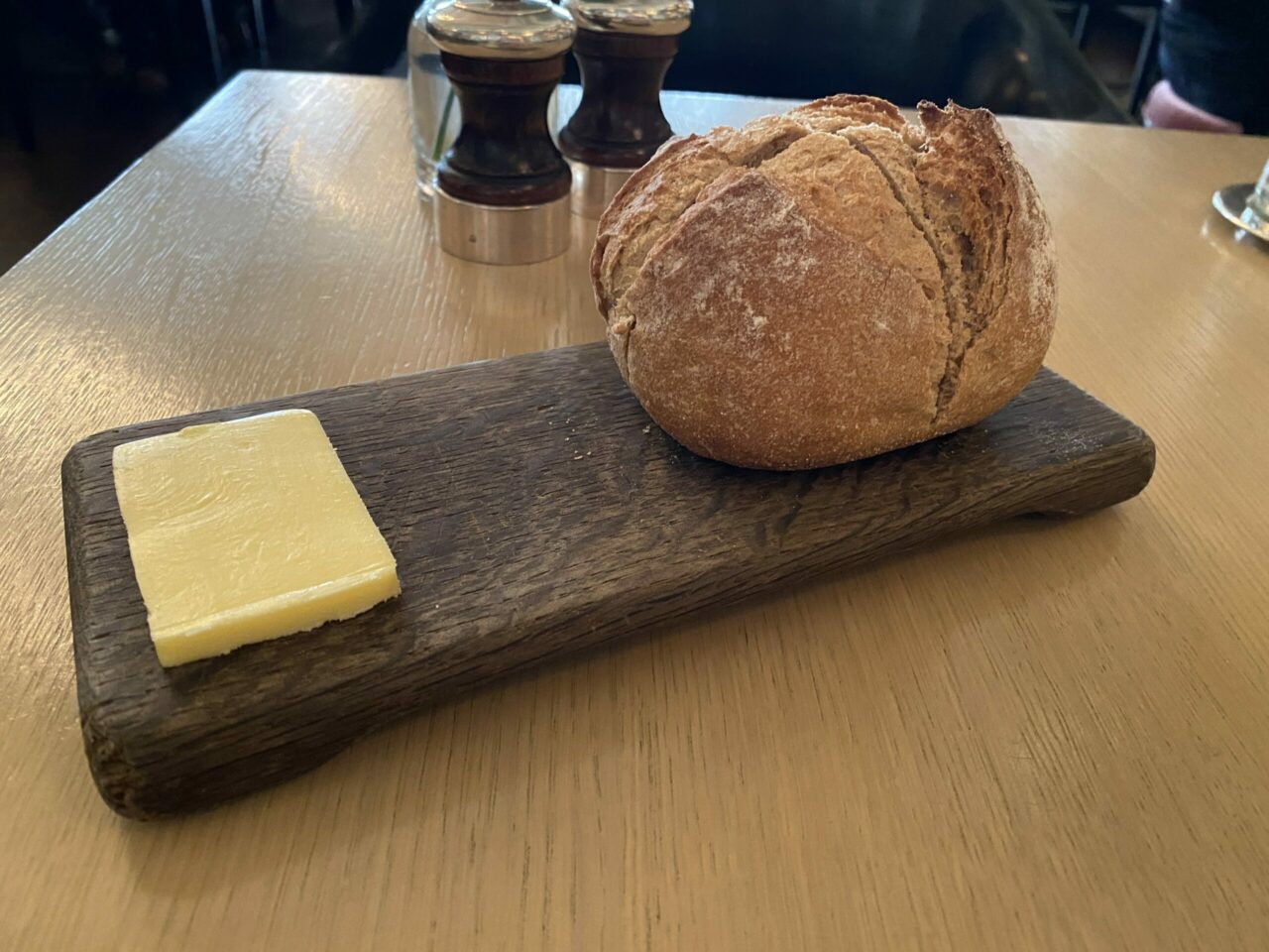 Bread and Cheese at Berners Tavern 