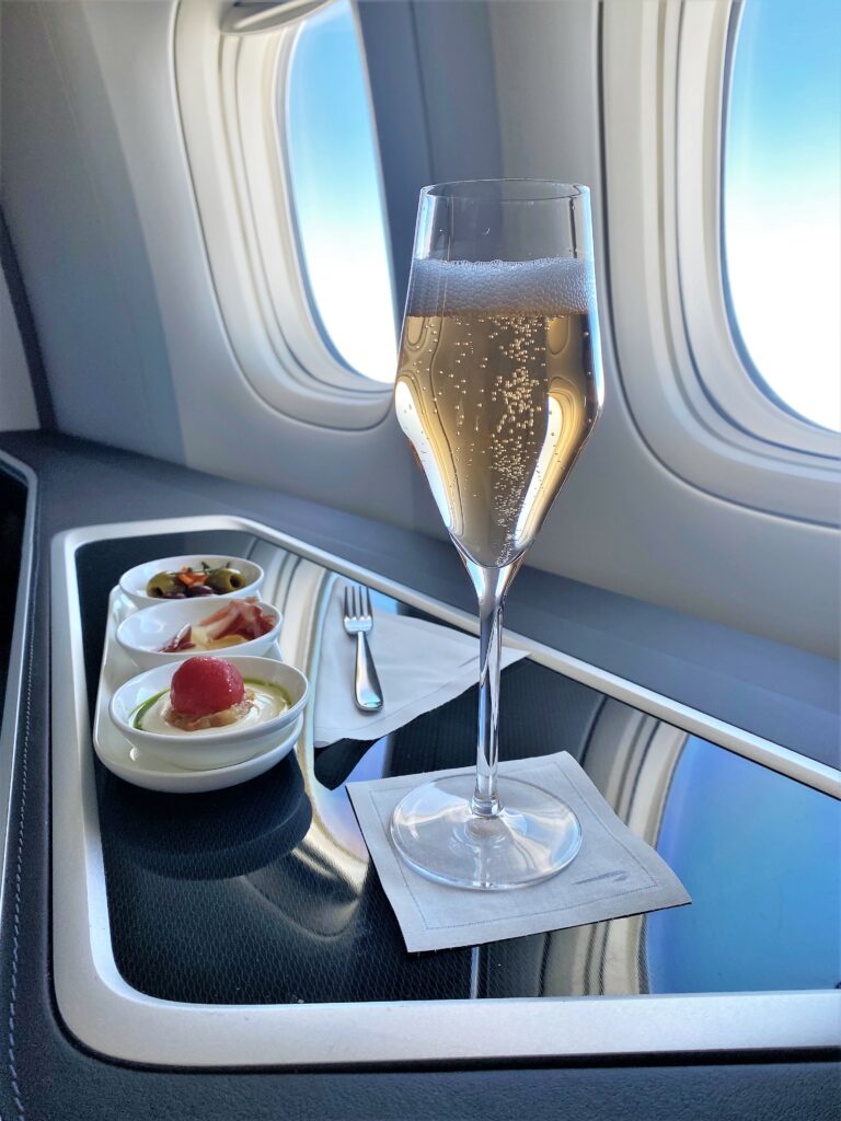 British Airways First Class Window Seat
