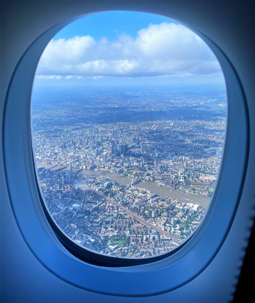British Airways Club Europe Window Seat