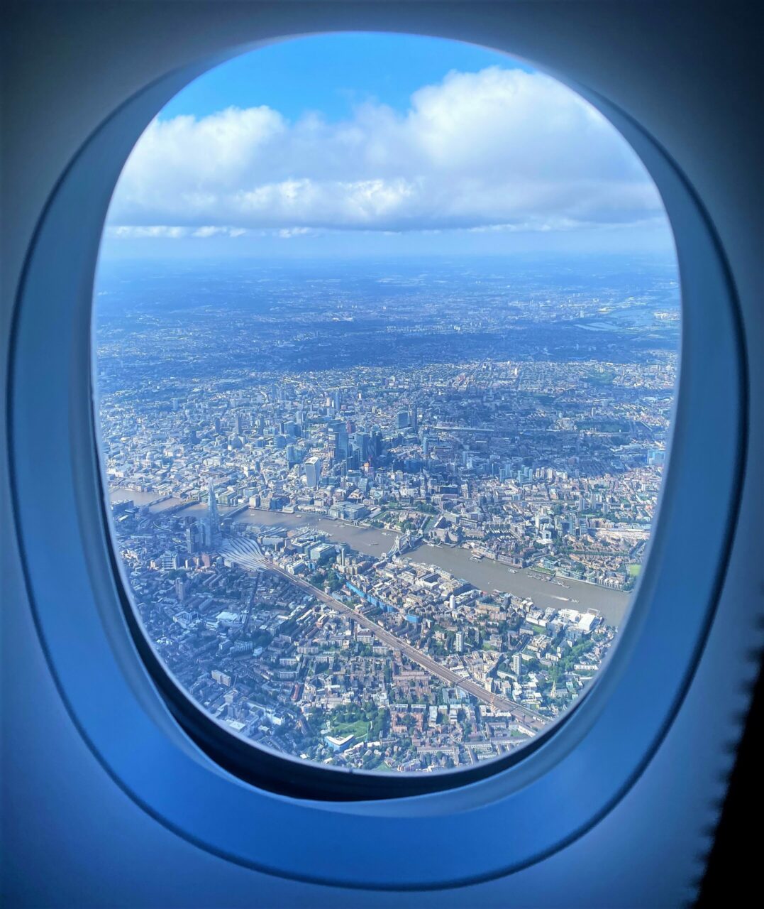 Window Seat at British Airways First B777