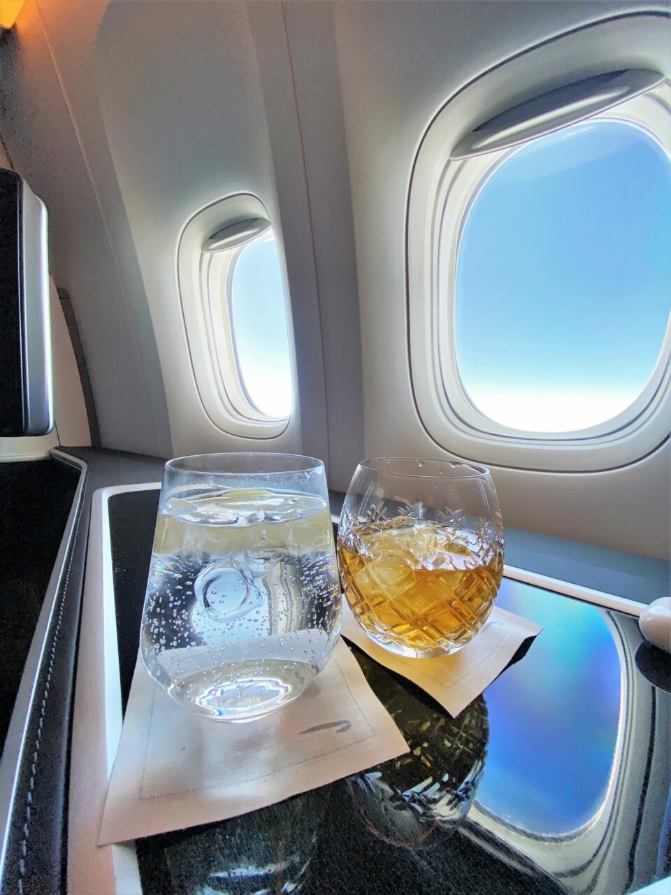 Bourbon at British Airways new B777-300 First suite