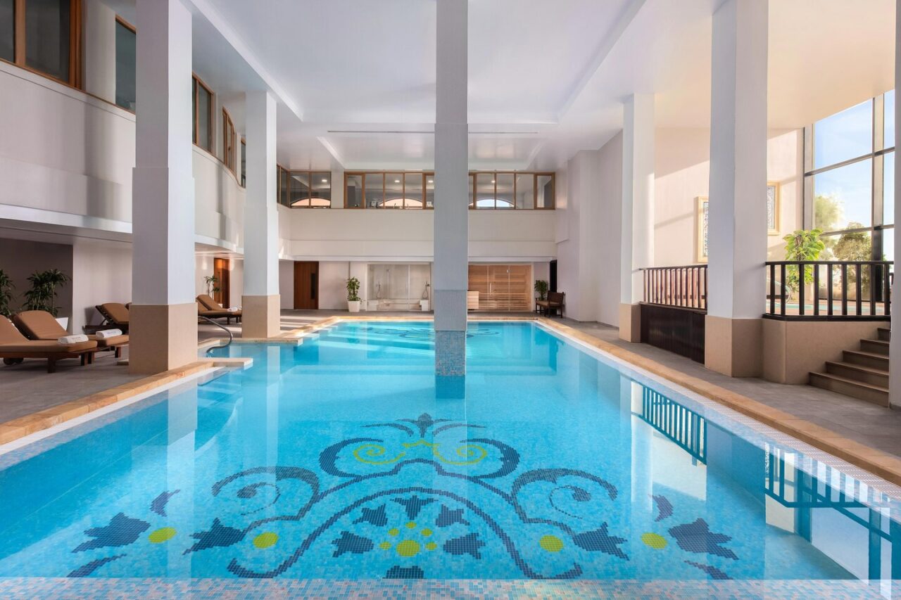 Indoor Pool at The Westin Dragonara Resort hotel 