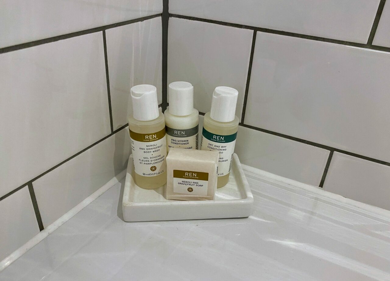 toiletries at Andaz London Liverpool Street by Hyatt