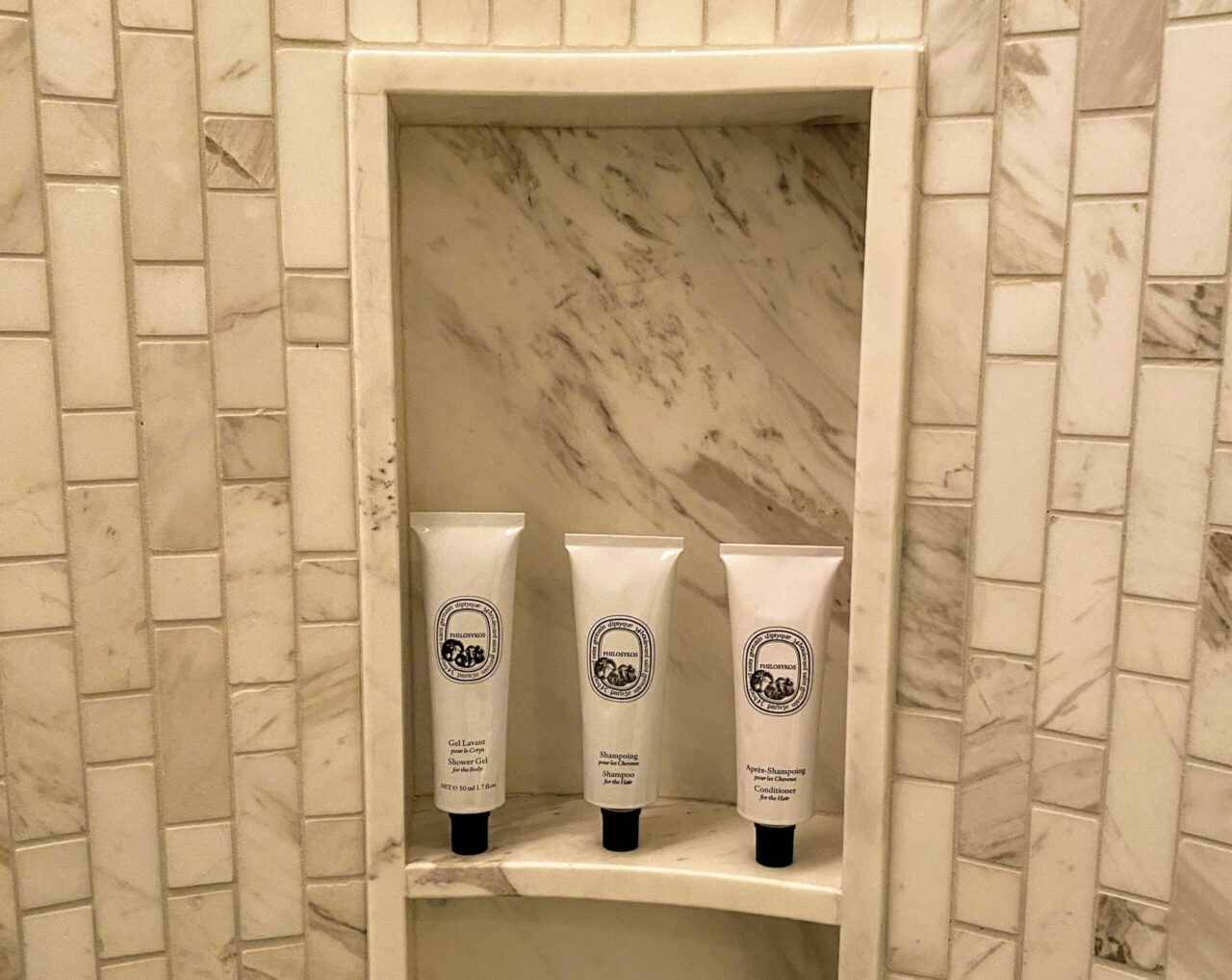 Toiletries at Pan Pacific Hotel London