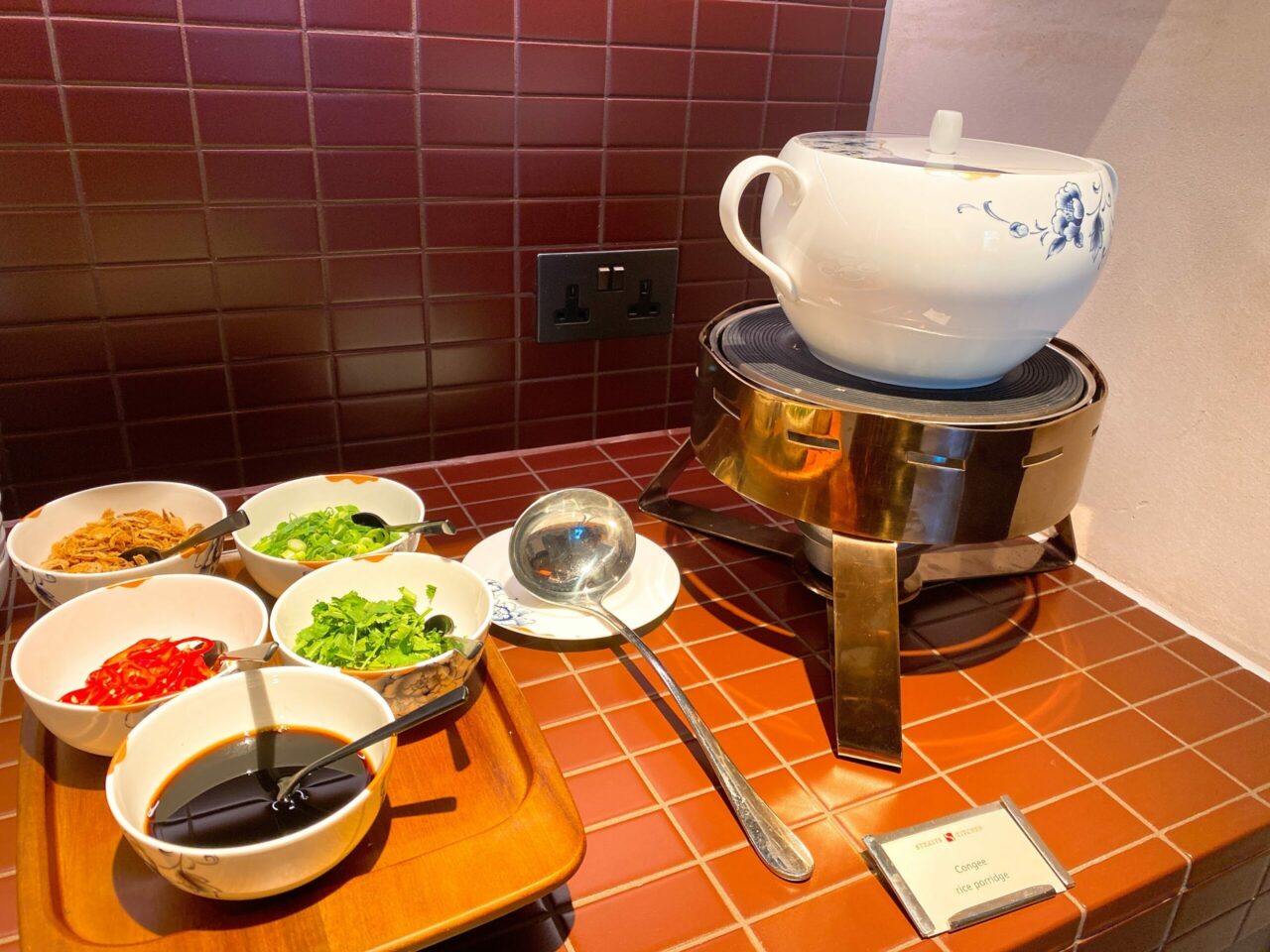 Congee Station at Straits Kitchen -Pan Pacific hotel London's restaurants 
