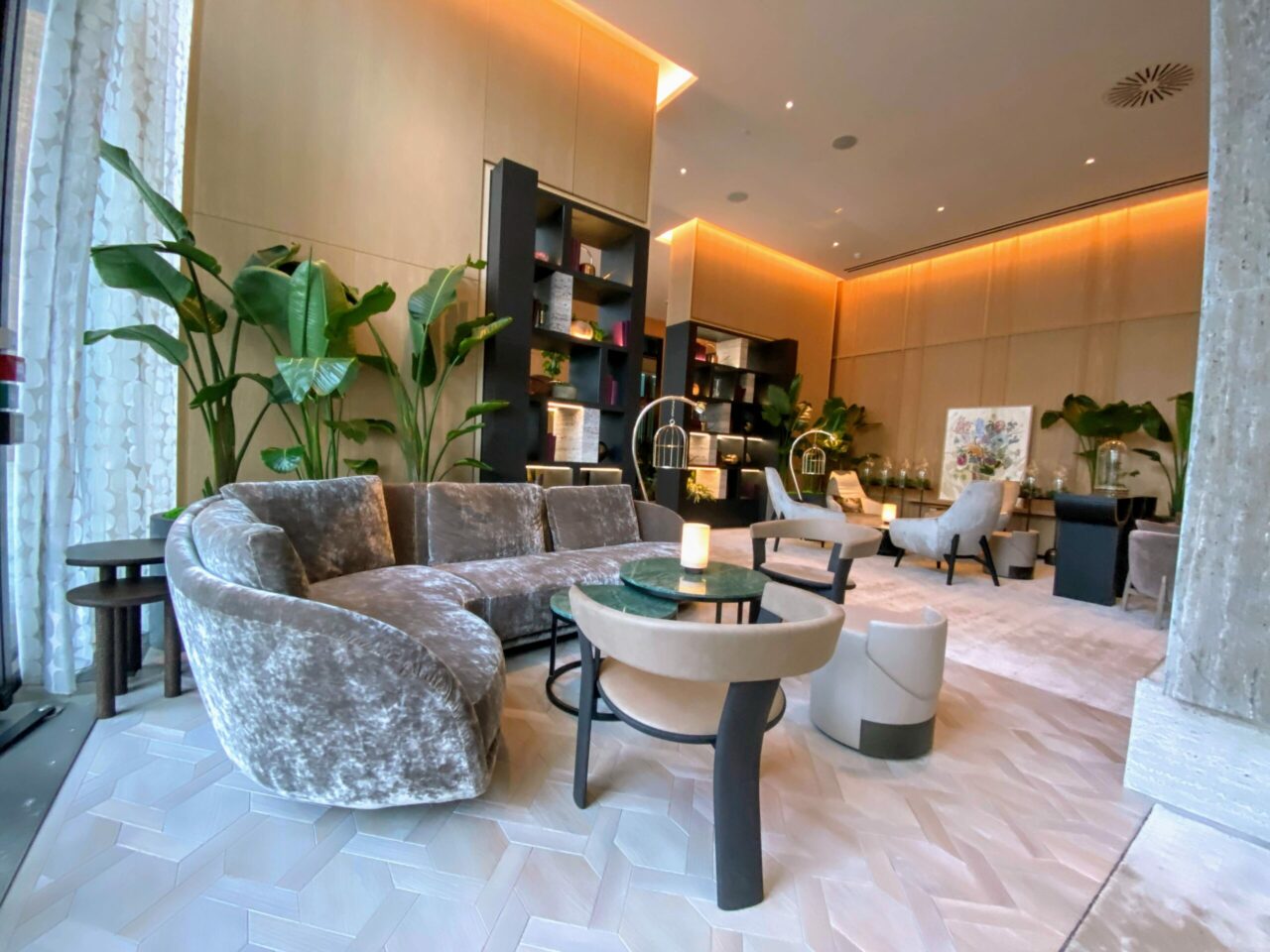 Pan Pacific Hotel London reception