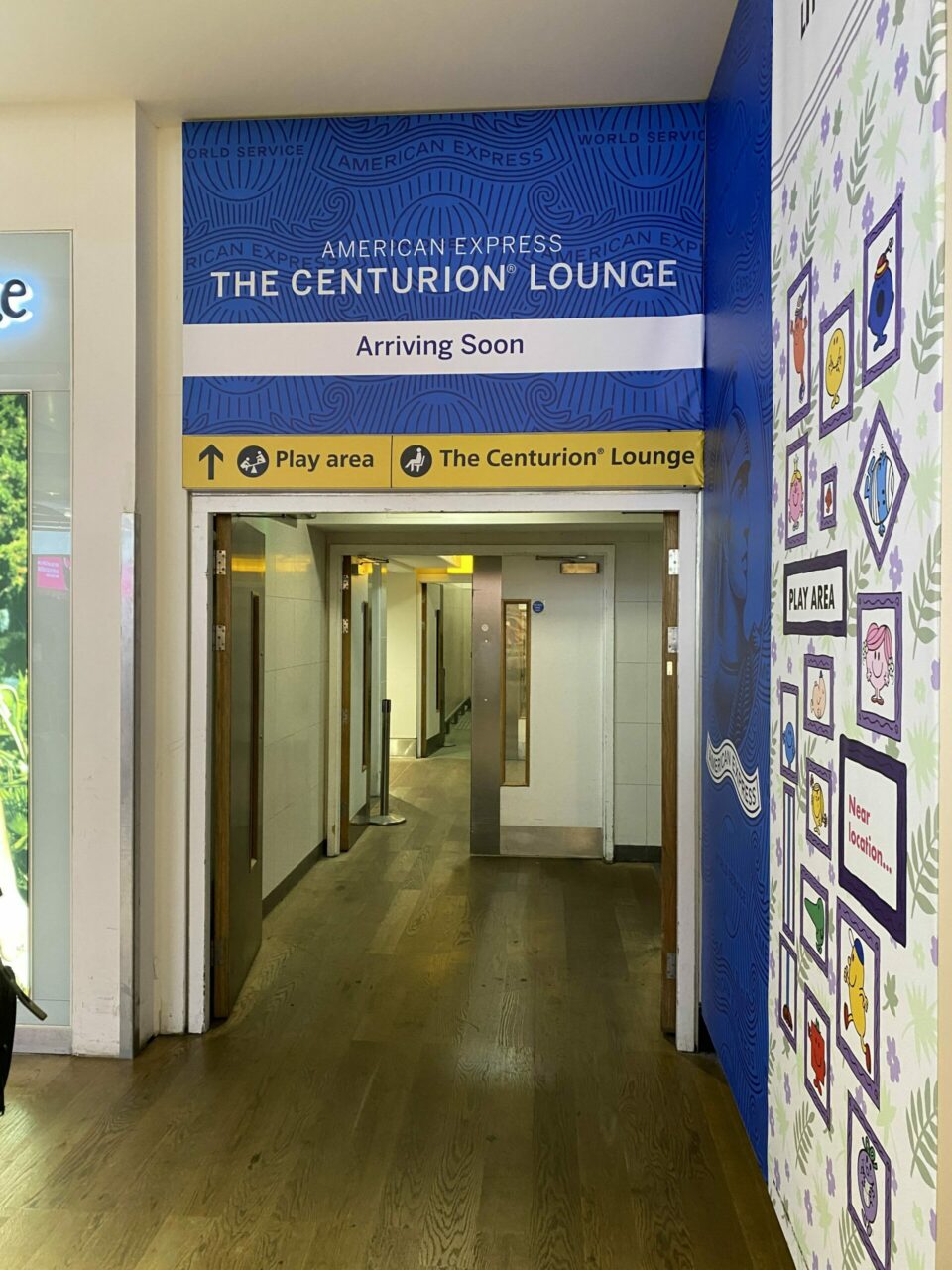 American Express New Centurion Lounge entrance