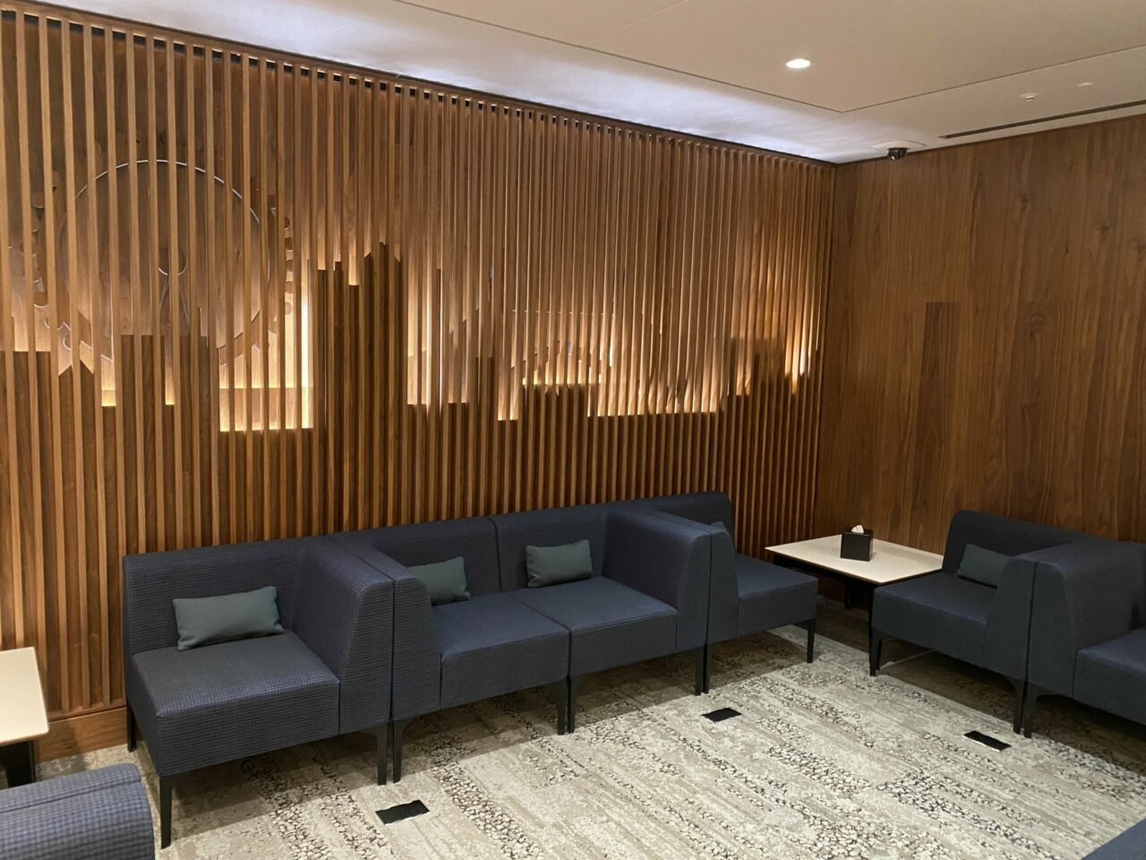 American Express New Centurion Lounge inside 