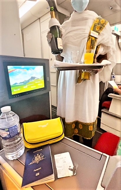 Ethiopian Airlines Business Class Seat 