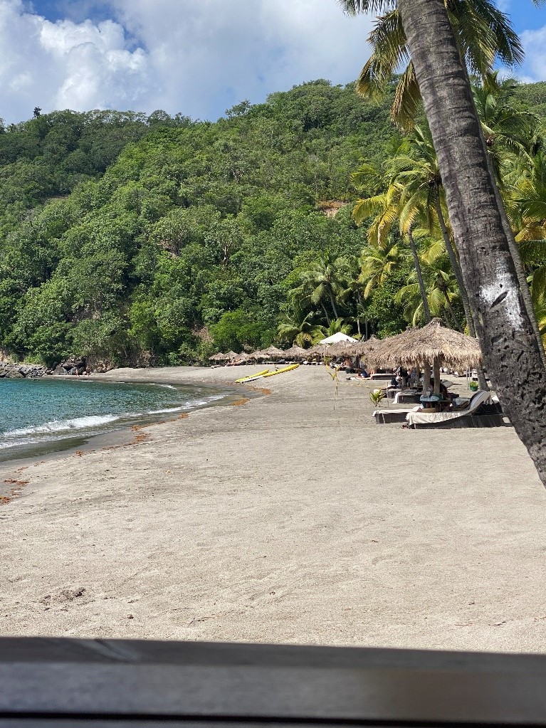 Beach at Anse Chastanet