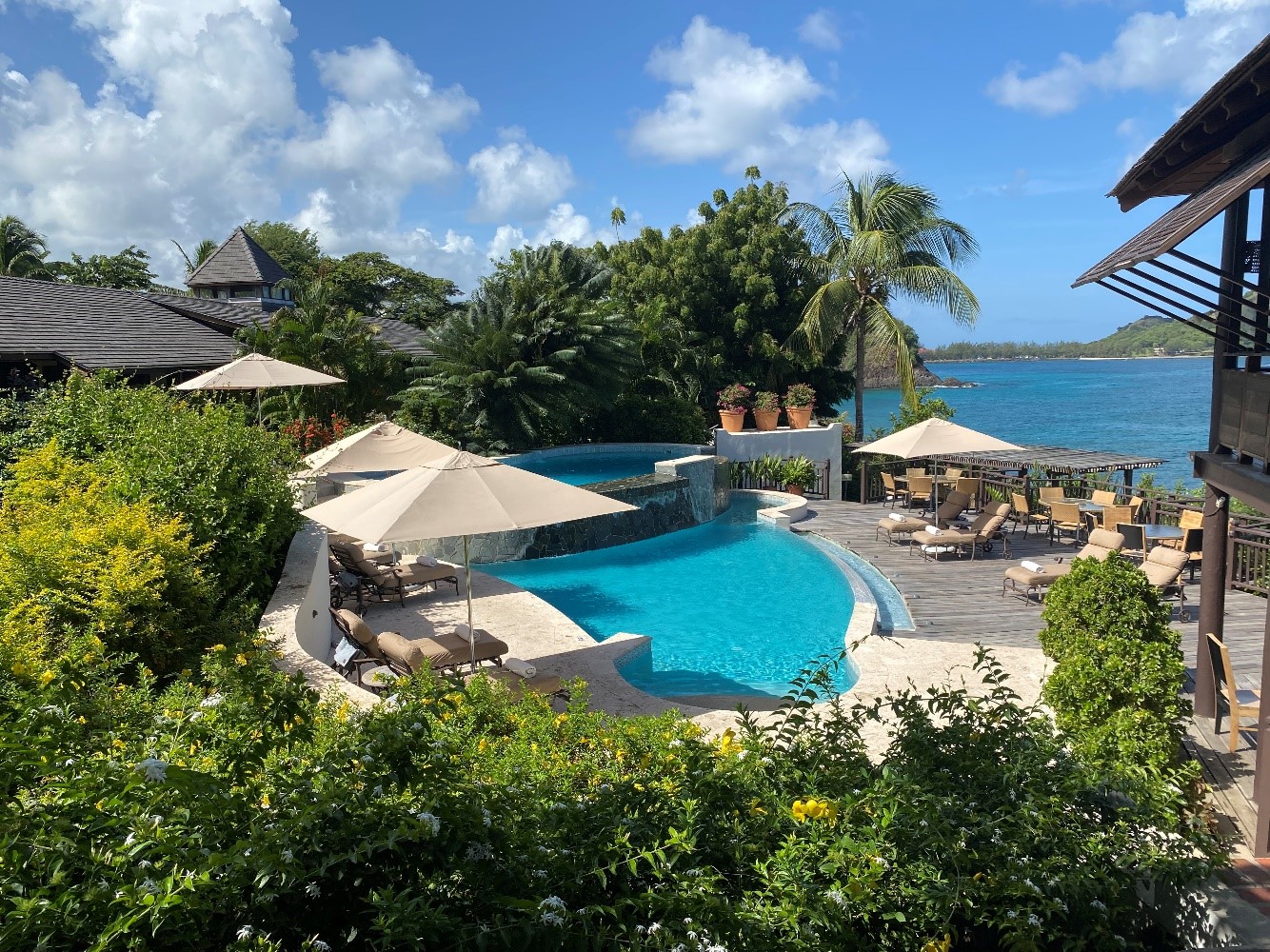 Pool at Cap Maison