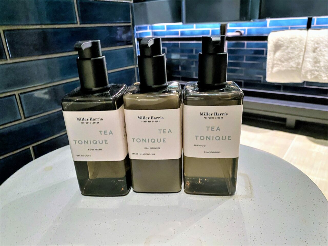 The Londoner hotel toiletries 