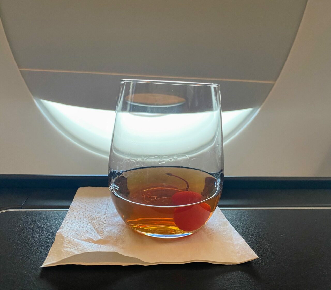 Flying Manhattan Cocktail 