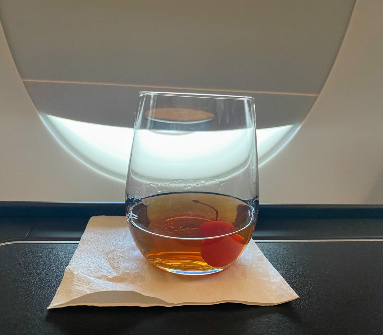 Flying Manhattan Cocktail