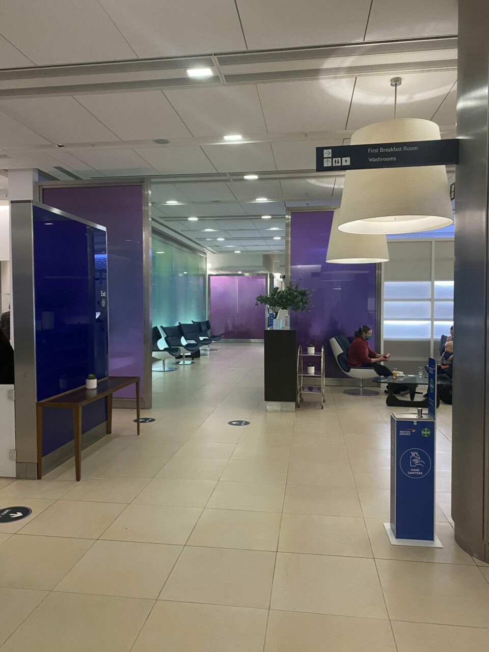 British Airways Arrivals Lounge Spa
