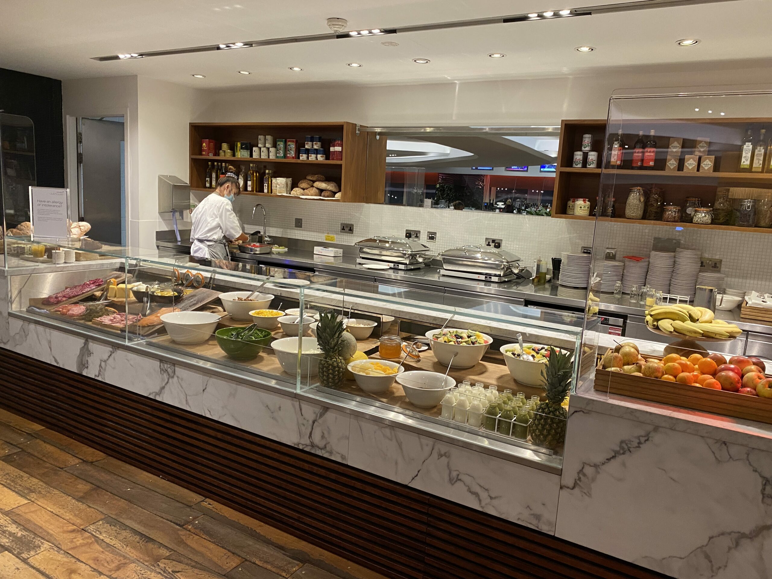 Deli section in Virgin Clubhouse