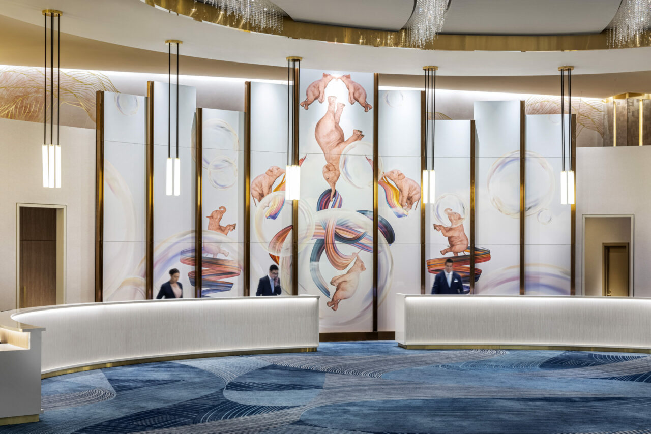 Conrad & Hilton hotels Las Vegas review check in 