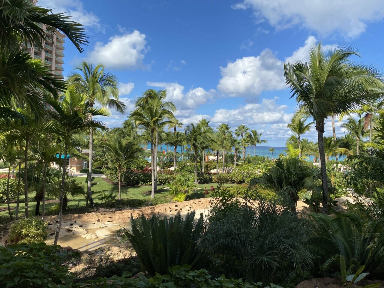 Atlantis Bahamas view from Reception Area 