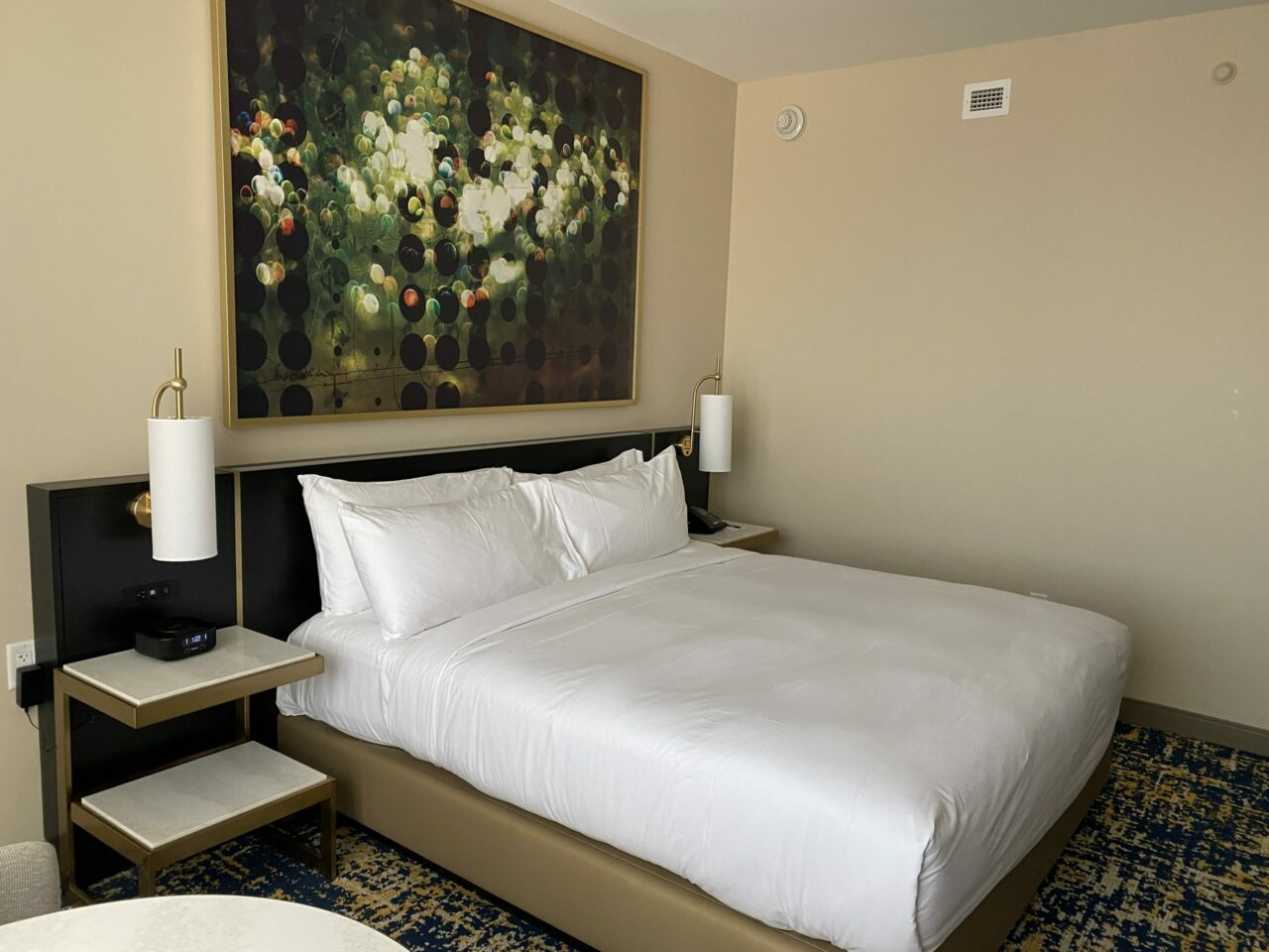 Conrad & Hilton hotels Las Vegas queen room review 