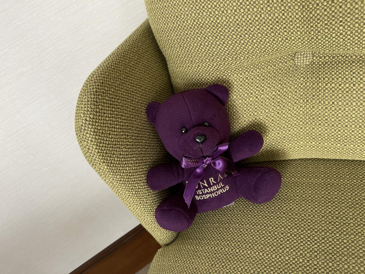 Conrad Istanbul Bosphorus bear 