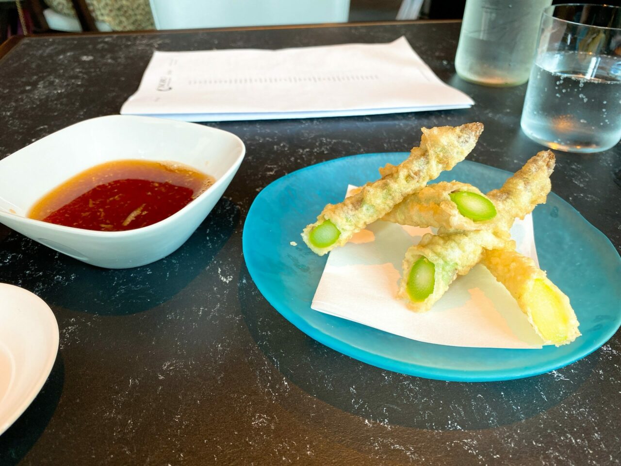 Tempura Asparagus at Nobu Restaurant