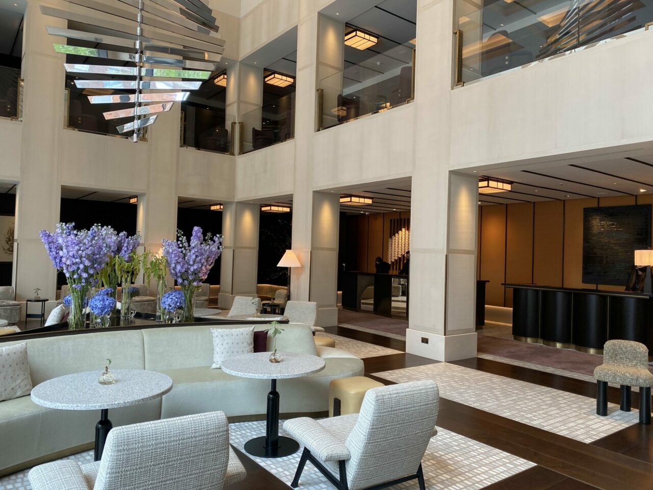 Nobu Portman Square London lobby