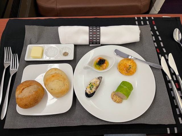JAL B787 review western starters 