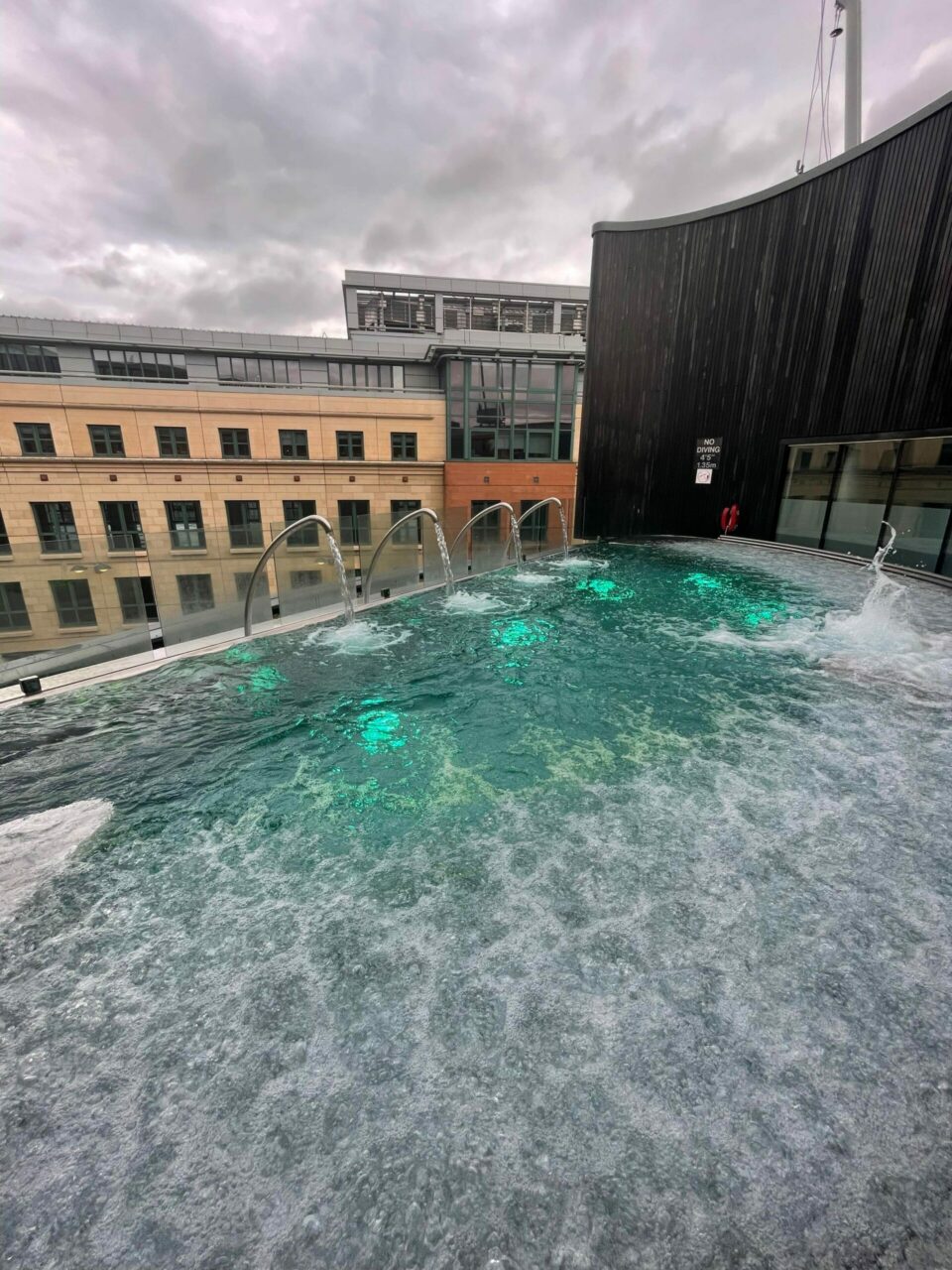 Edinburgh Grand Club Lounge Pool at Sheraton Grand Hotel & Spa Edinburgh