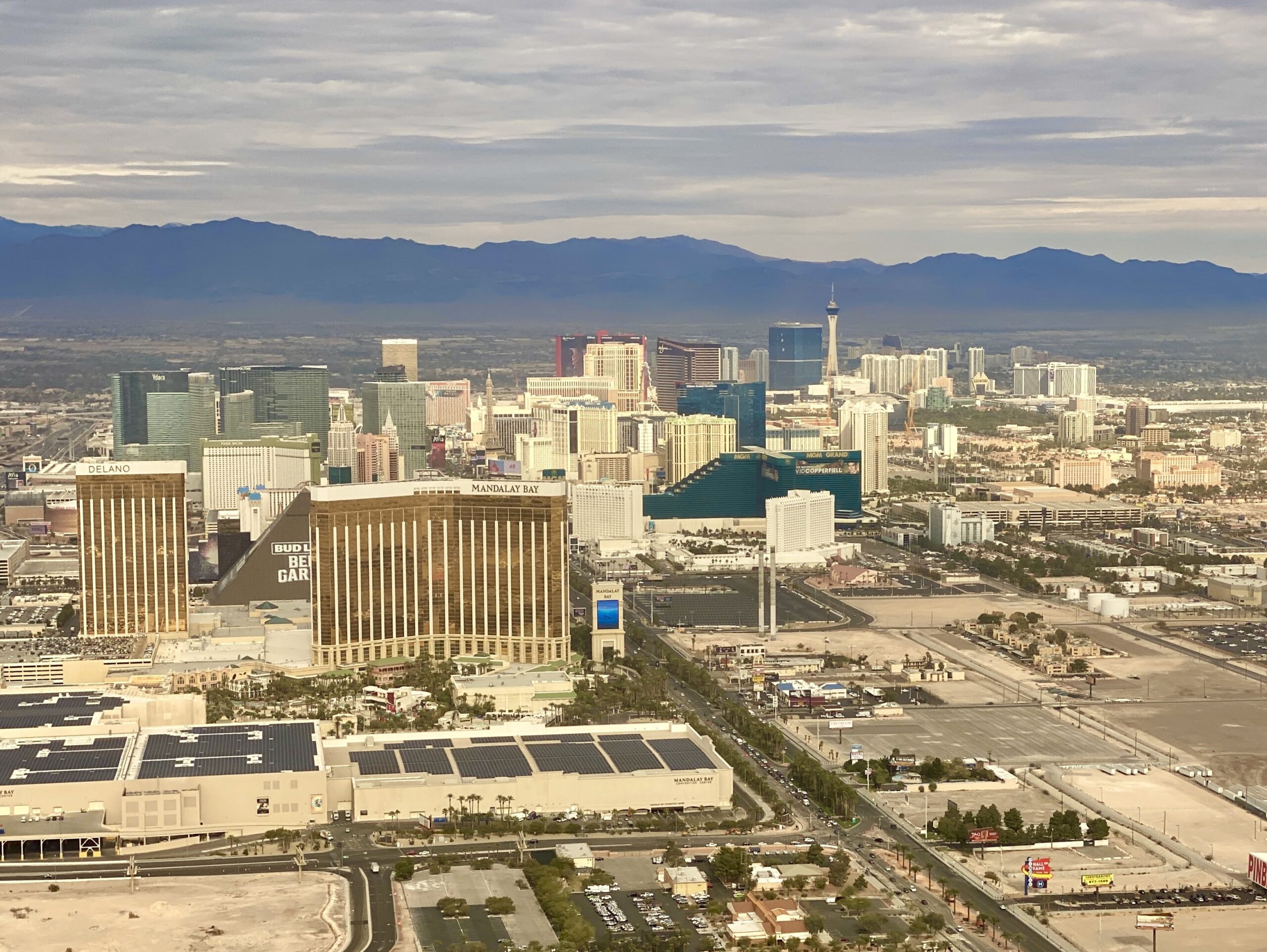 American Airlines Domestic First B737-800 Las Vegas to Dallas review -  Turning left for less